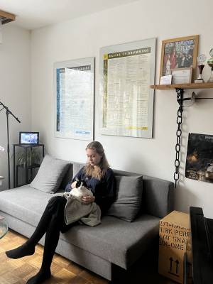 Cellolehrer Emma Knust